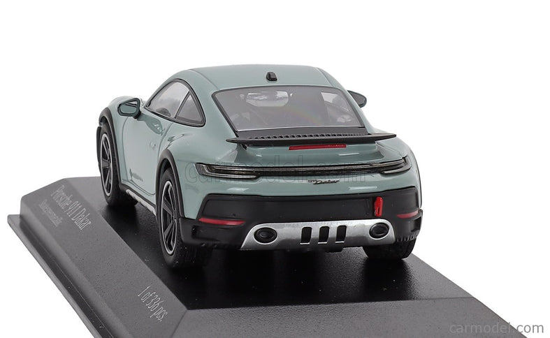 Porsche 911 992 Dakar Coupe 2023 1:43 Minichamps zelená metalická