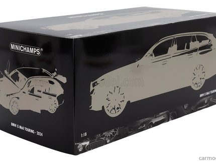 BMW 5-SERIES i5 M60 Touring (G61) SW Station Wagon 2024 1:18 Minichamps biela metalická
