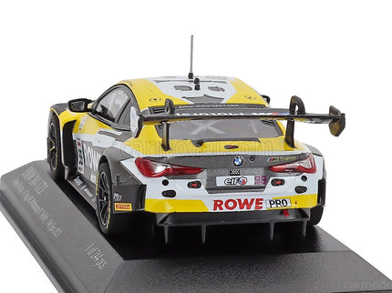 BMW 4-SERIES M4 GT3 Team Rowe Racing N°98 Víťaz 24h Spa 2023 Philipp Eng - Marco Wittmann - Nick Yelloly 1:43 Minichamps biela sivá žltá