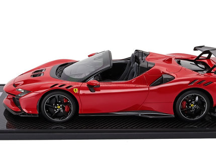 Ferrari SF90 XX Stradale Spider 2024 1:12 BBR Models ROSSO CORSA - RED BLACK
