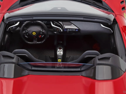 Ferrari SF90 XX Stradale Spider 2024 1:12 BBR Models ROSSO CORSA - RED BLACK