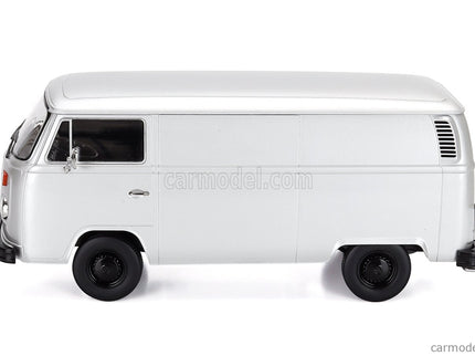 Volkswagen T2b Delivery Van 1972 1:18 KK Scale strieborná