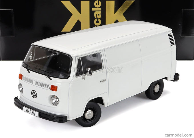 Volkswagen T2b Delivery Van 1972 1:18 KK Scale biela