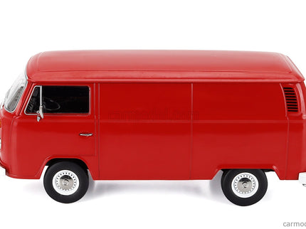 Volkswagen T2b Delivery Van 1972 1:18 KK Scale červená