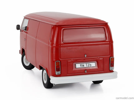 Volkswagen T2b Delivery Van 1972 1:18 KK Scale červená