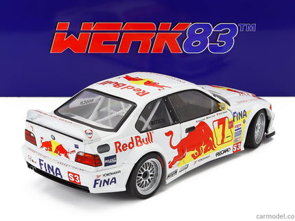 BMW 3-SERIES M3 GTR (E36) N°7 24h Daytona 1997 Dieter Quester - Marc Duez - Markus Oestreich - Boris Said 1:18 Werk83 biela červená žltá