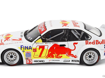 BMW 3-SERIES M3 GTR (E36) N°7 24h Daytona 1997 Dieter Quester - Marc Duez - Markus Oestreich - Boris Said 1:18 Werk83 biela červená žltá