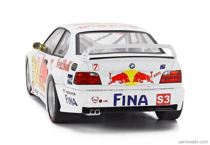 BMW 3-SERIES M3 GTR (E36) N°7 24h Daytona 1997 Dieter Quester - Marc Duez - Markus Oestreich - Boris Said 1:18 Werk83 biela červená žltá
