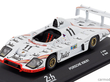 Porsche Type 935 936/81 2.3L Turbo FLAT-6 Team Porsche System N°11 Víťaz 24h Le Mans 1981 Jacky Ickx - Derek Bell 1:43 Edicola biela