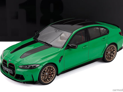 BMW 3-SERIES M3 CS 2023 1:18 GT Spirit zelená