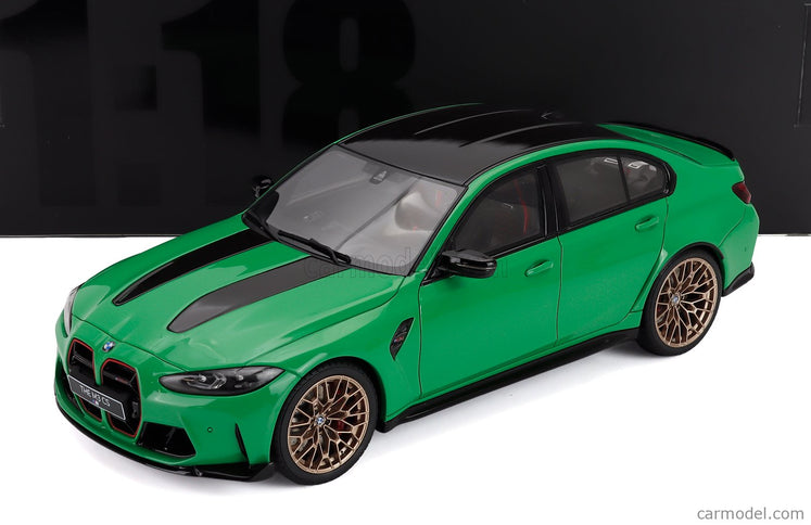 BMW 3-SERIES M3 CS 2023 1:18 GT Spirit zelená