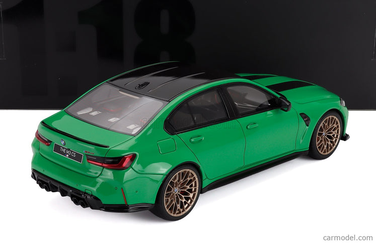 BMW 3-SERIES M3 CS 2023 1:18 GT Spirit zelená