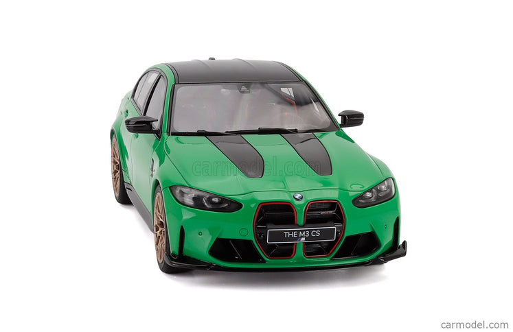 BMW 3-SERIES M3 CS 2023 1:18 GT Spirit zelená