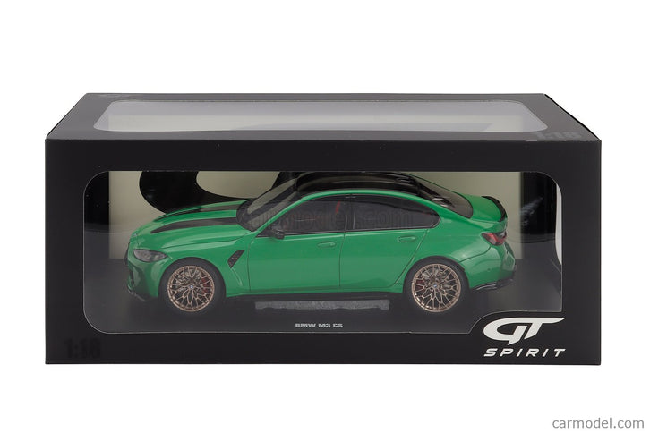 BMW 3-SERIES M3 CS 2023 1:18 GT Spirit zelená