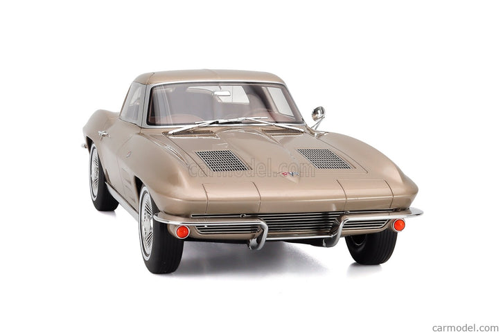 Chevrolet Corvette C2 Coupe 1963 1:12 GT Spirit hnedá metalická