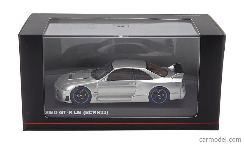 Nissan Nismo GT-R LM (BCNR33) 1995 1:43 Kyosho matná strieborná