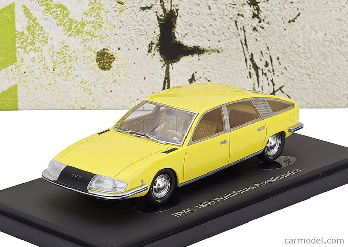 BMC 1800 Pininfarina Aerodinamica Italy 1967 1:43 Autocult žltá