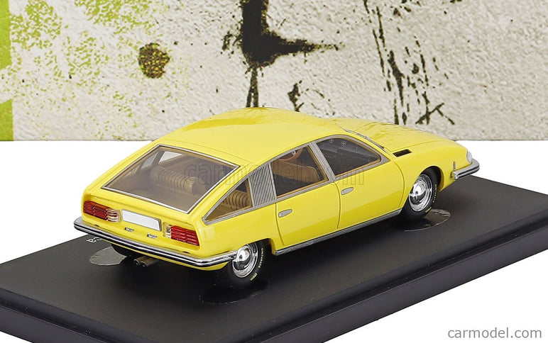 BMC 1800 Pininfarina Aerodinamica Italy 1967 1:43 Autocult žltá