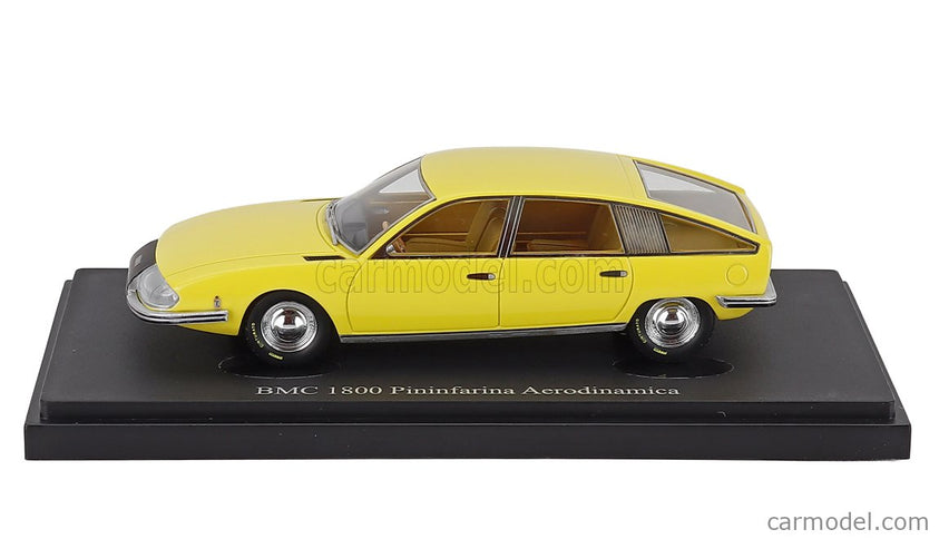 BMC 1800 Pininfarina Aerodinamica Italy 1967 1:43 Autocult žltá