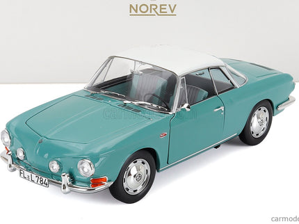 Volkswagen Karmann Ghia Type 34 Coupe 1961 1:18 Norev Pacific zelená biela