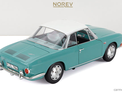Volkswagen Karmann Ghia Type 34 Coupe 1961 1:18 Norev Pacific zelená biela