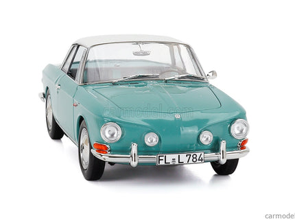 Volkswagen Karmann Ghia Type 34 Coupe 1961 1:18 Norev Pacific zelená biela