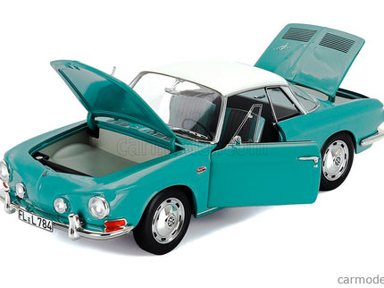 Volkswagen Karmann Ghia Type 34 Coupe 1961 1:18 Norev Pacific zelená biela
