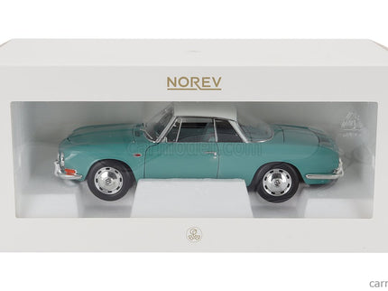 Volkswagen Karmann Ghia Type 34 Coupe 1961 1:18 Norev Pacific zelená biela