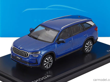 Skoda Kodiaq II 2023 1:43 Abrex modrá Race metalická