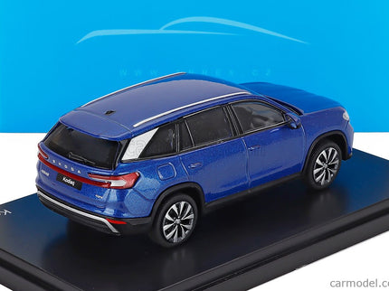 Skoda Kodiaq II 2023 1:43 Abrex modrá Race metalická