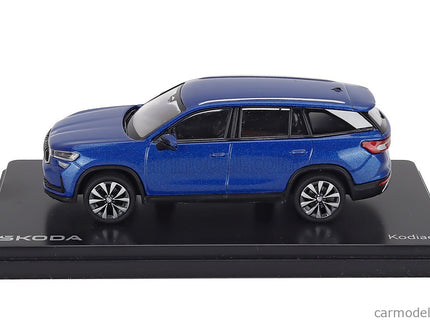 Skoda Kodiaq II 2023 1:43 Abrex modrá Race metalická