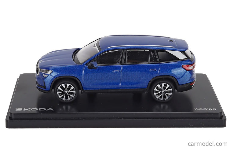 Skoda Kodiaq II 2023 1:43 Abrex modrá Race metalická