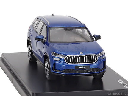 Skoda Kodiaq II 2023 1:43 Abrex modrá Race metalická