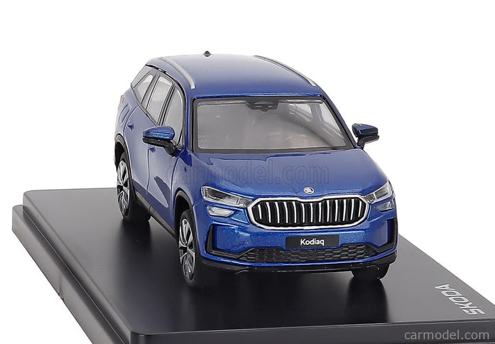 Skoda Kodiaq II 2023 1:43 Abrex modrá Race metalická