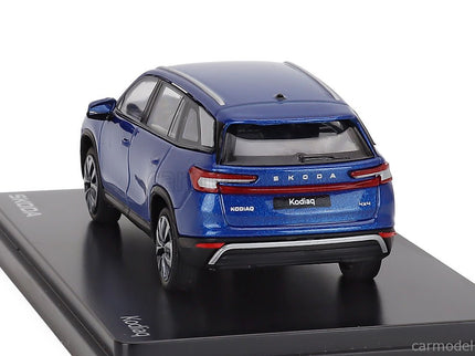Skoda Kodiaq II 2023 1:43 Abrex modrá Race metalická