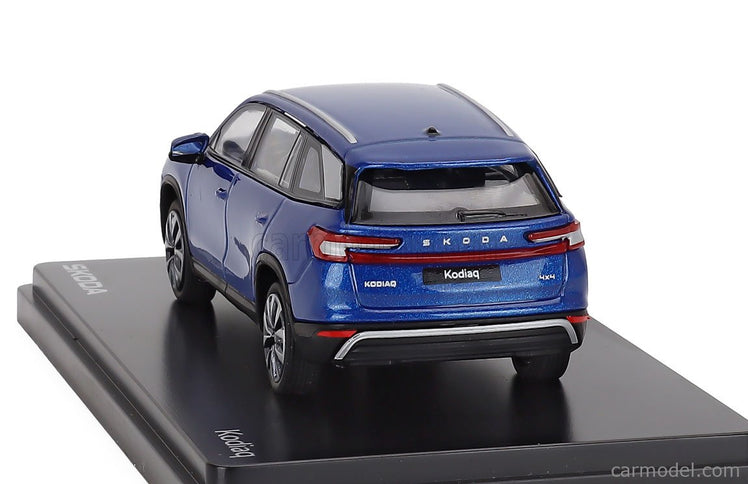 Skoda Kodiaq II 2023 1:43 Abrex modrá Race metalická