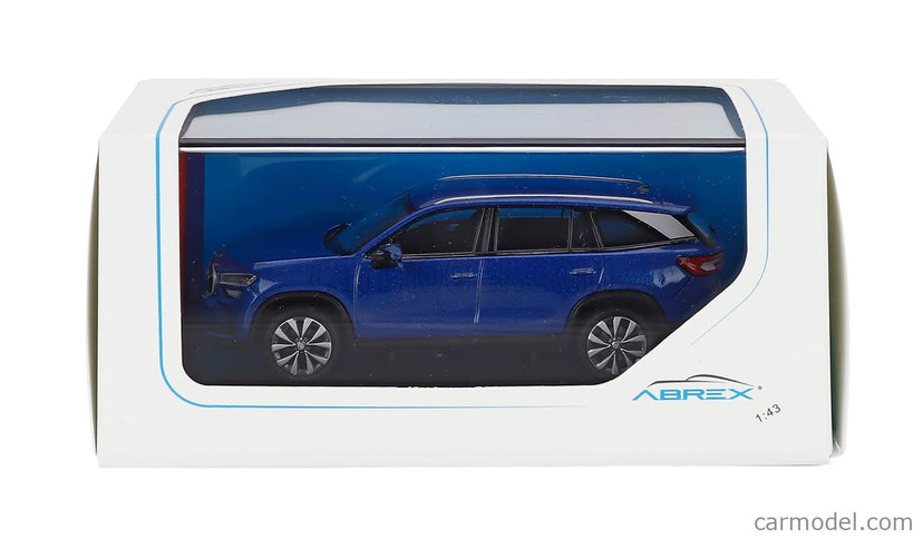 Skoda Kodiaq II 2023 1:43 Abrex modrá Race metalická