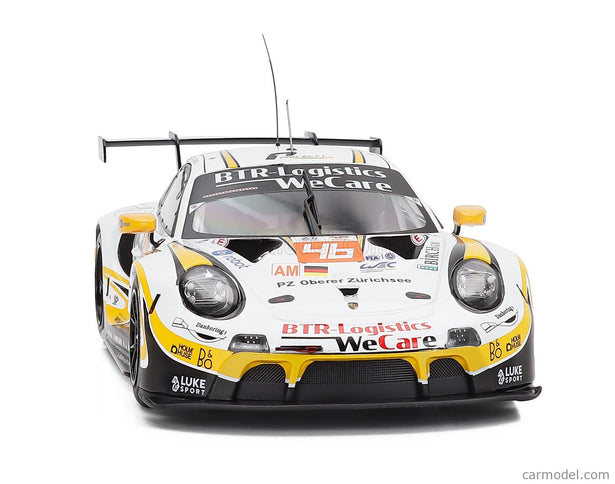 Porsche 911 991 RSR-19 4.2L Team PROJECT-1 N°46 24h Le Mans 2022 Matteo Cairoli - Mikkel Pedersen - Nicolas Leutwiler 1:18 IXO Models biela