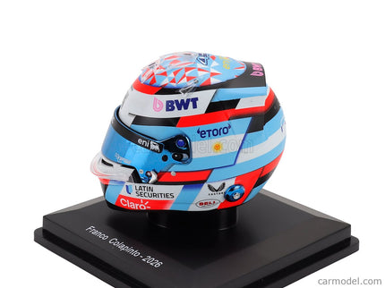 Bell Helmet Helma F1 Franco Colapinto Team Bwt Alpine N°43 Sezóna 2026 1:5 Spark Model rôzne farby