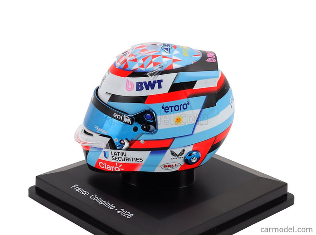 Bell Helmet Helma F1 Franco Colapinto Team Bwt Alpine N°43 Sezóna 2026 1:5 Spark Model rôzne farby
