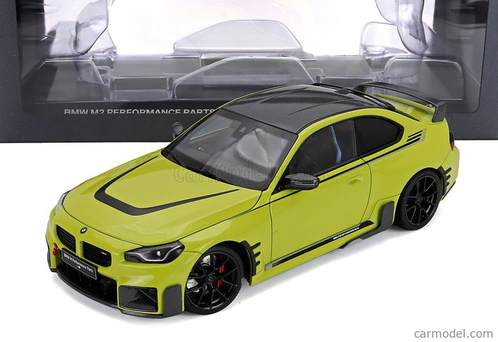 BMW 2-SERIES M2 M-Performance Parts (G87) 2024 1:18 Minichamps Sao Paulo žltá čierna
