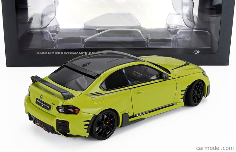 BMW 2-SERIES M2 M-Performance Parts (G87) 2024 1:18 Minichamps Sao Paulo žltá čierna
