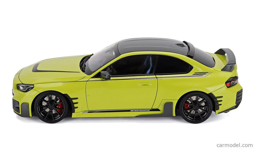 BMW 2-SERIES M2 M-Performance Parts (G87) 2024 1:18 Minichamps Sao Paulo žltá čierna