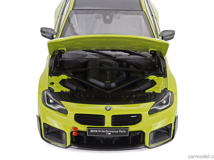 BMW 2-SERIES M2 M-Performance Parts (G87) 2024 1:18 Minichamps Sao Paulo žltá čierna