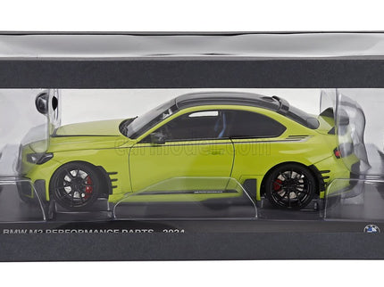 BMW 2-SERIES M2 M-Performance Parts (G87) 2024 1:18 Minichamps Sao Paulo žltá čierna