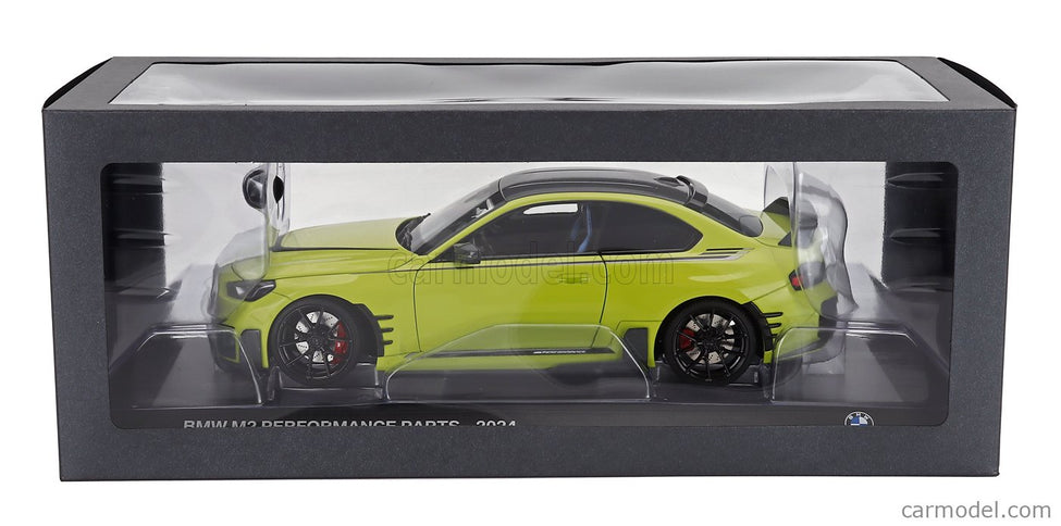 BMW 2-SERIES M2 M-Performance Parts (G87) 2024 1:18 Minichamps Sao Paulo žltá čierna