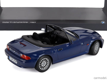 BMW Z3 Roadster Cabriolet 1999 1:18 Minichamps modrá metalická