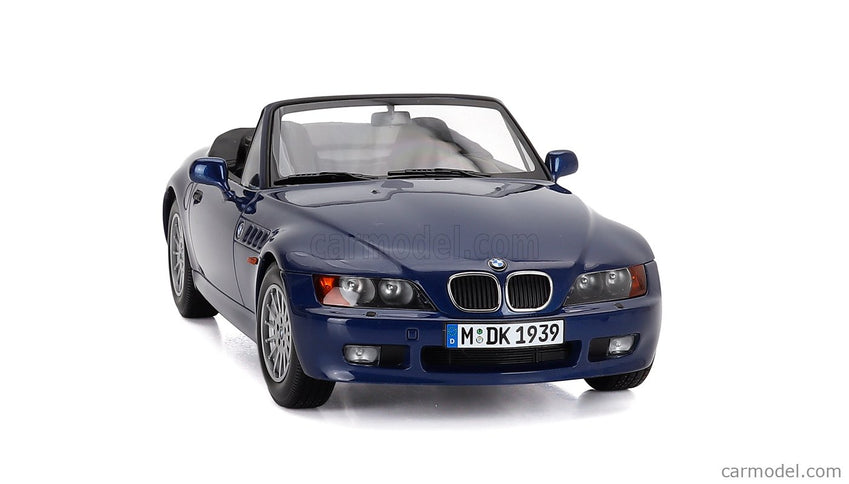 BMW Z3 Roadster Cabriolet 1999 1:18 Minichamps modrá metalická