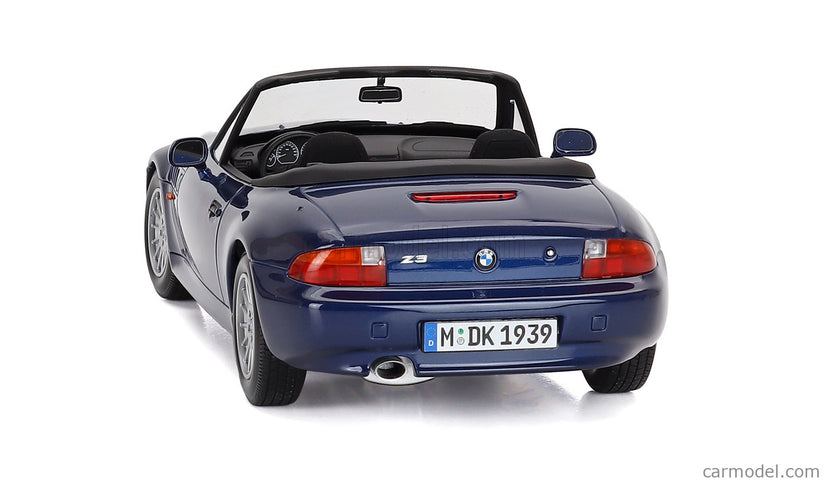 BMW Z3 Roadster Cabriolet 1999 1:18 Minichamps modrá metalická