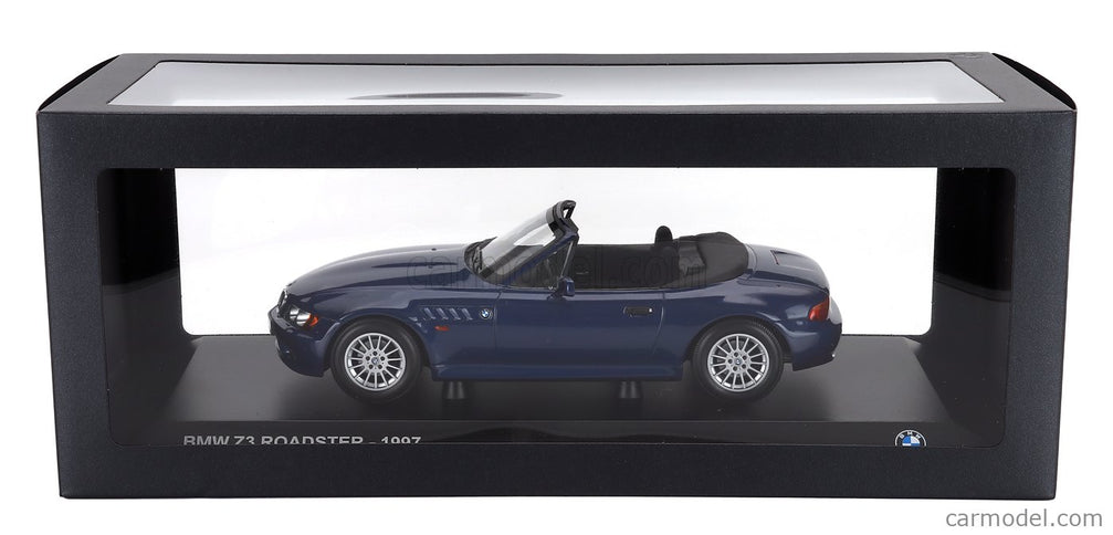 BMW Z3 Roadster Cabriolet 1999 1:18 Minichamps modrá metalická